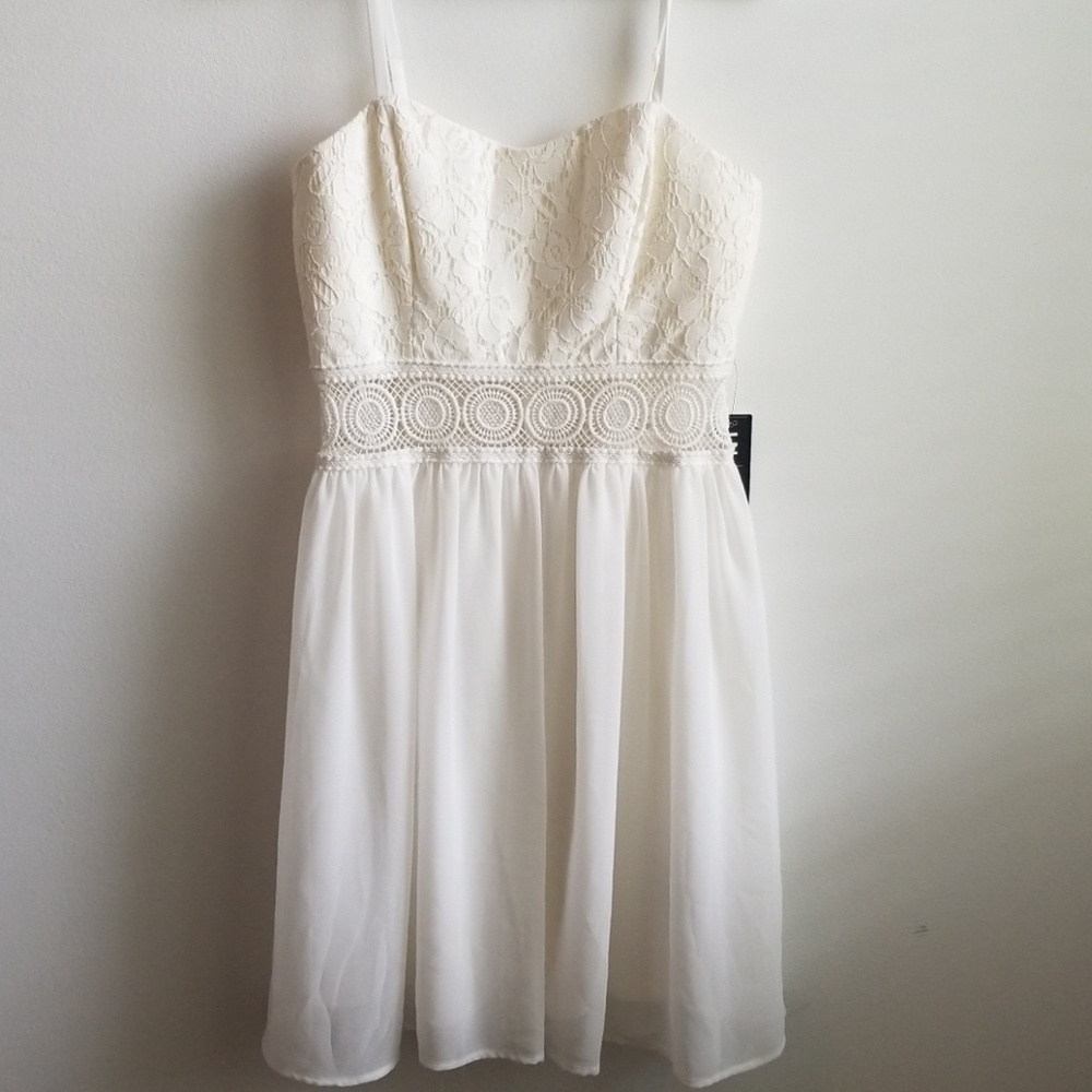 I.N White Lace Dress